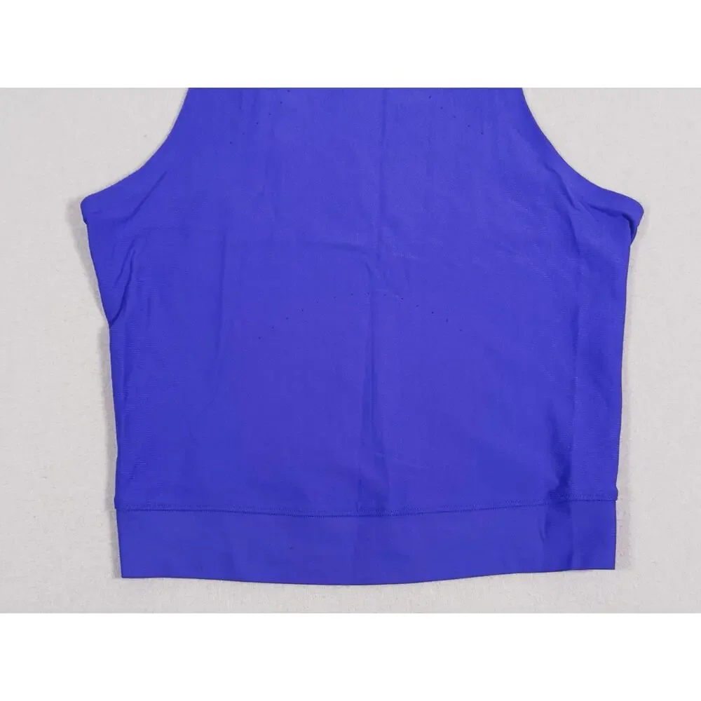 Lululemon SenseKnit Running 2 pc SET High-Rise Leggings Tank Top Size 4/6 Indigo